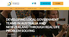 Desktop Screenshot of managementchallenge.com.au